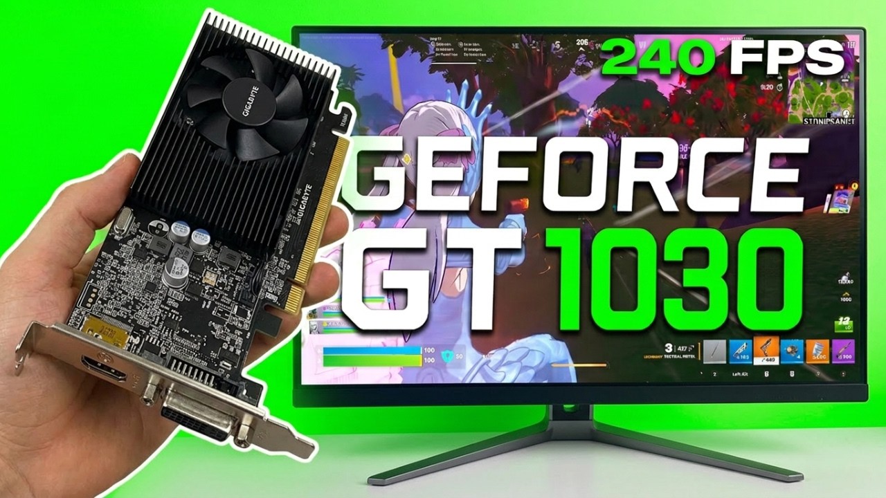 Я разогнал GT 1030 &mdash; пока не смог запустить все современные игры