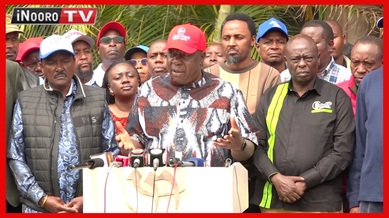 Matiang’i, Rigathi na Kalonzo kwĩyendia Kisii o makĩorotaga Thirikari