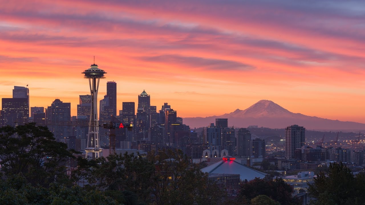 Amazing Seattle Kerry Park Sunrise | Cityscape Photography