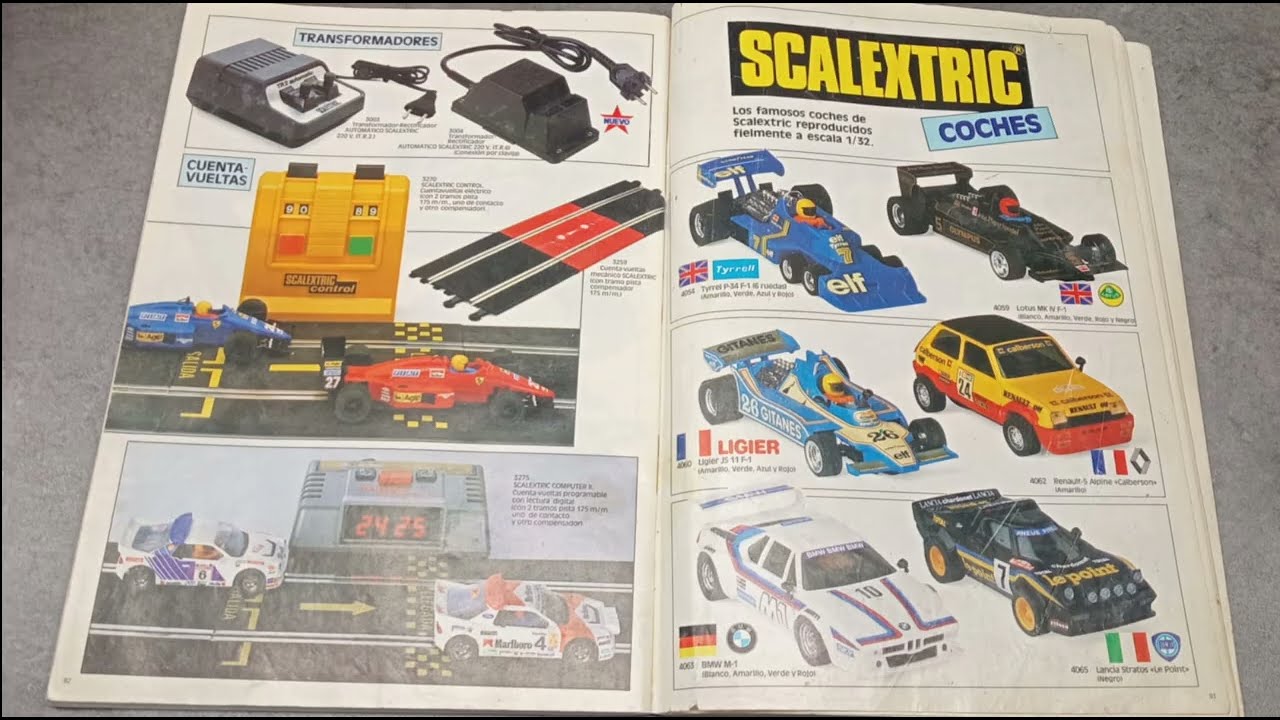 Catálogo EXIN 1989 😱 COMPLETO: Scalextric, Tente, Super 8 Cinexin, Madelman, EXIN Castillos, Zargons