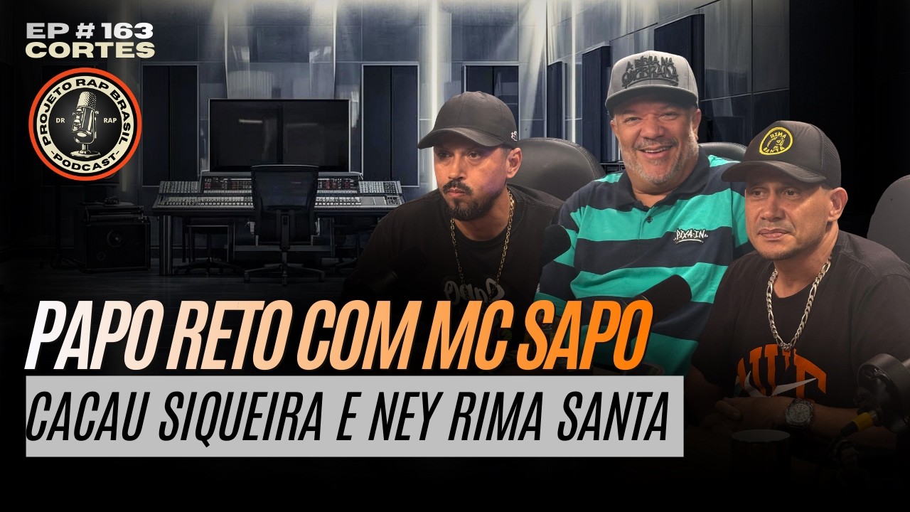 MELHORES MOMENTOS COM CACAU SIQUEIRA, NEY RIMA SANTA E MC SAPO ZN - Cortes Projeto Rap Brasil