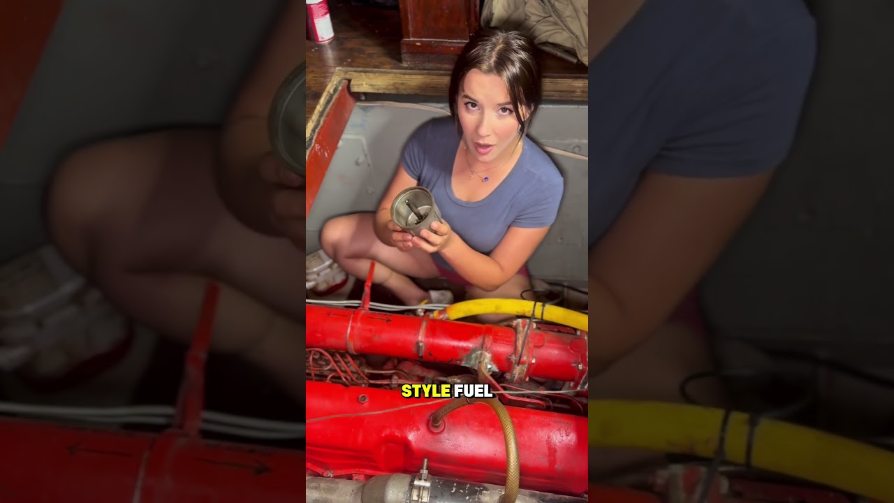 $4K SAILBOAT WHAT IS THIS?!? #sailing #engine #sailboat