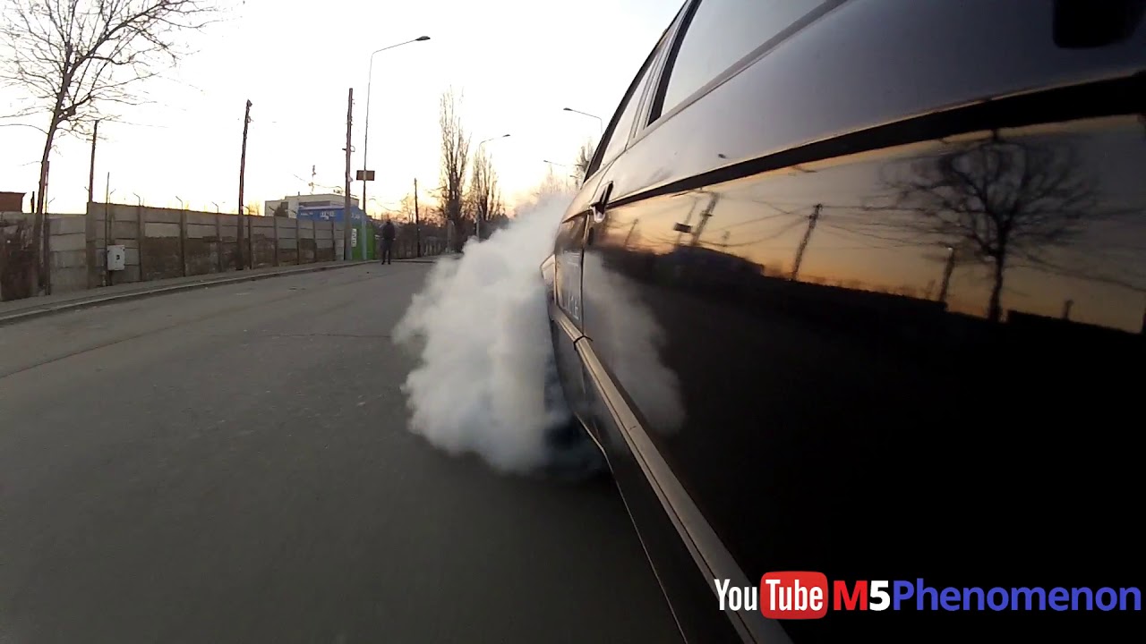 BMW E30 TURBO 1100HP Burnout