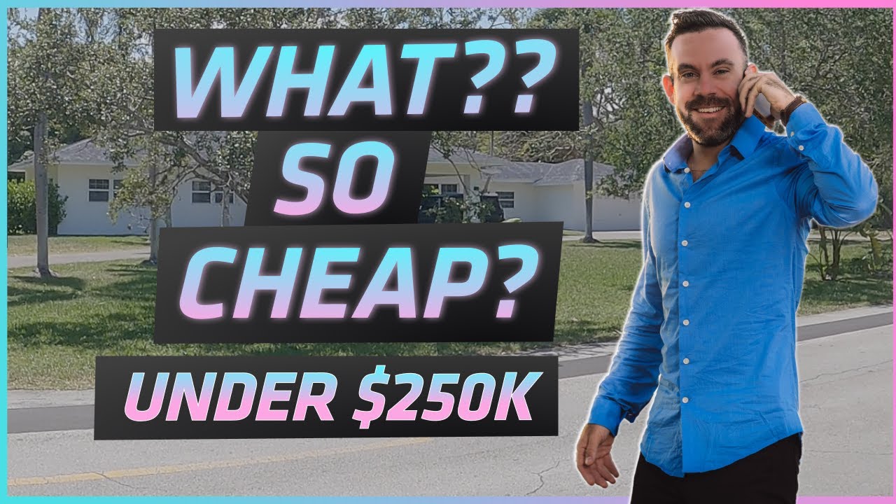 Investment Property In Florida | What you buy in Florida for UNDER $250,000? (2022)