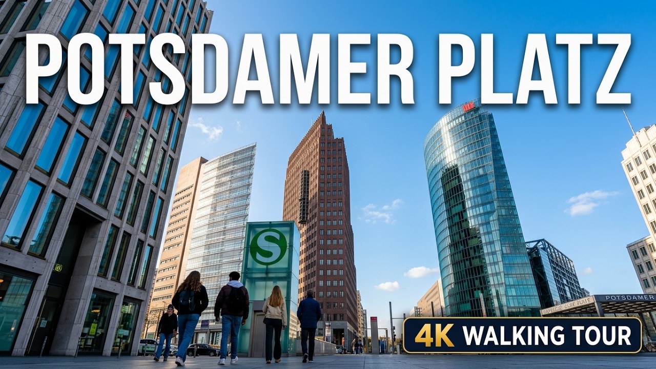 Potsdamer Platz Promenade: Exploring Berlin's Modern Heart 🇩🇪🚶‍♂️