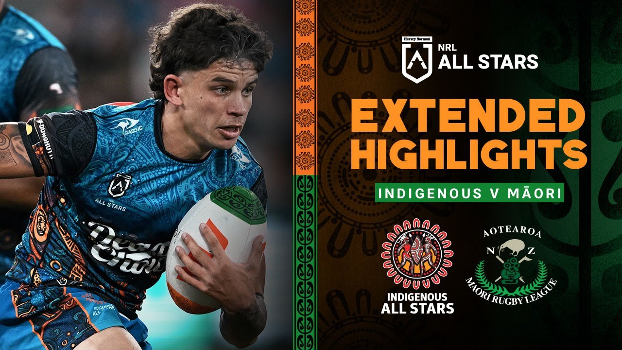 NRL Highlights | NRL All Stars 2025 | Indigenous v Māori | Extended Match Highlights