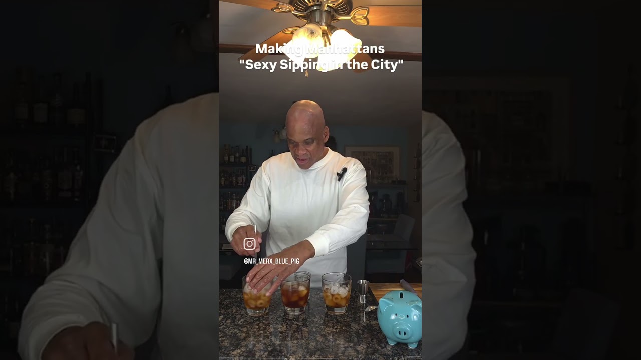 Making the Manhattan Family of Cocktails-Secy Sipping in the City