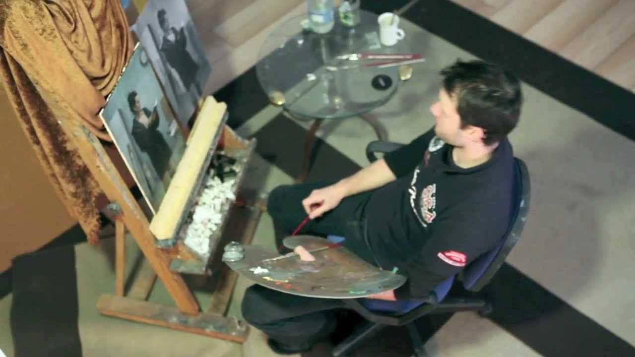 Diaz Alamà. Proceso pictórico de una obra