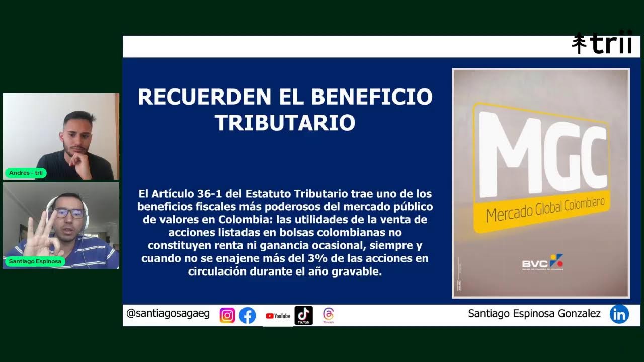 Analizando el mercado colombiano a través de análisis técnico y fundamental