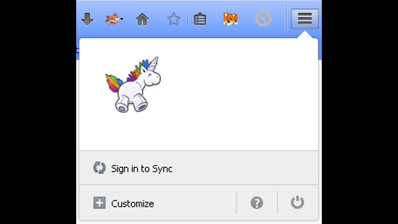 Mozilla Firefox - How To Find 'THE HIDDEN ANIMATED UNICORN' Easter Egg HD