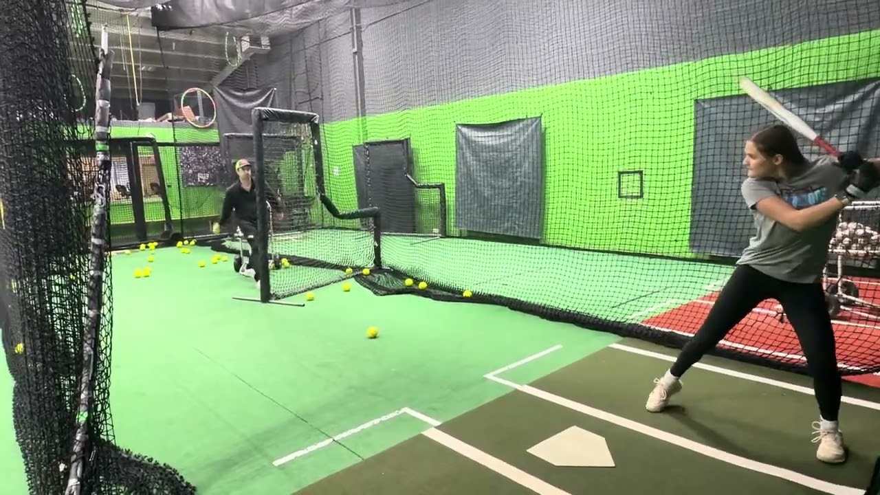 2027 Ali Hansen (VA) L/L Power Hitter - OF - Hitting Reps