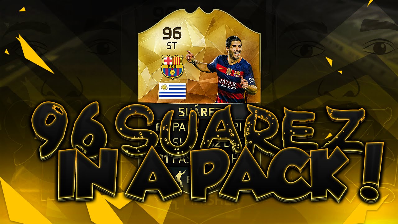 OMG 96 INFORM LUIS SUAREZ IN A PACK