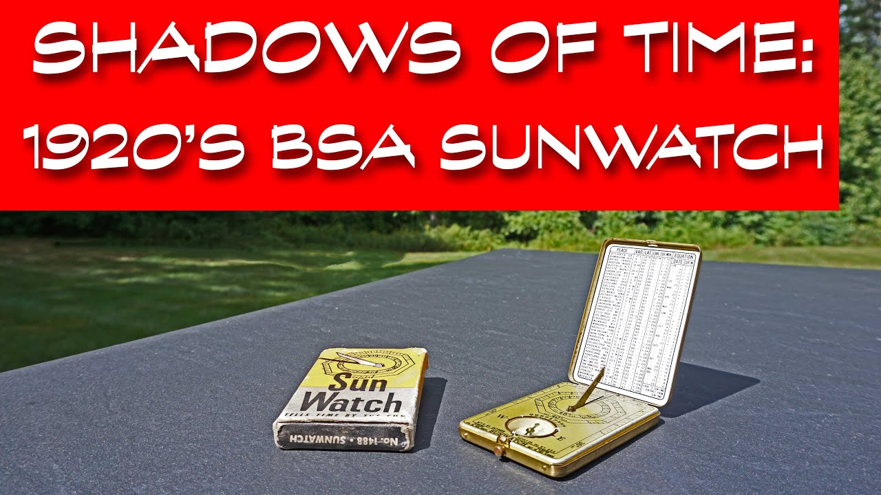 1920'S BOY SCOUTS OF AMERICA SUNWATCH