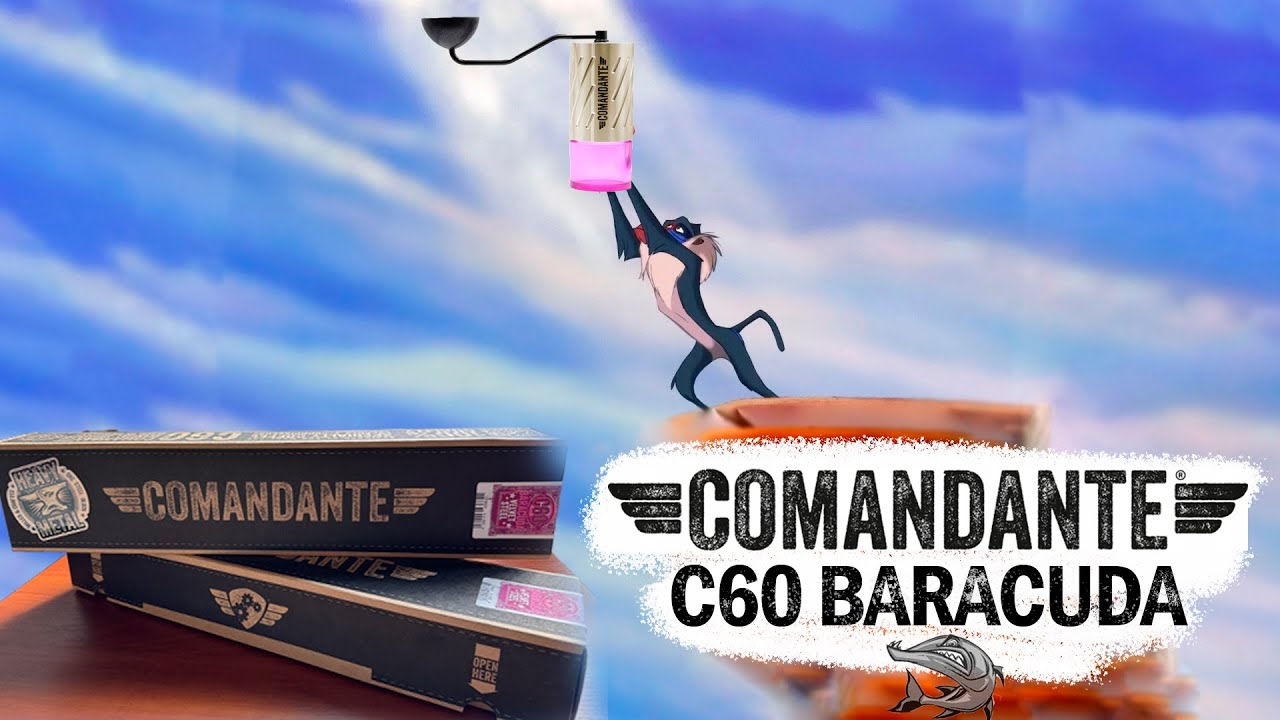 Кофемолка Comandante C60 Baracuda распаковка