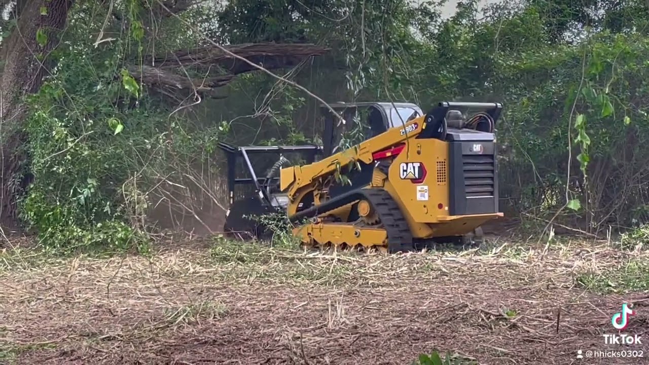 Forestry Mulching Job with the Cat 299D3