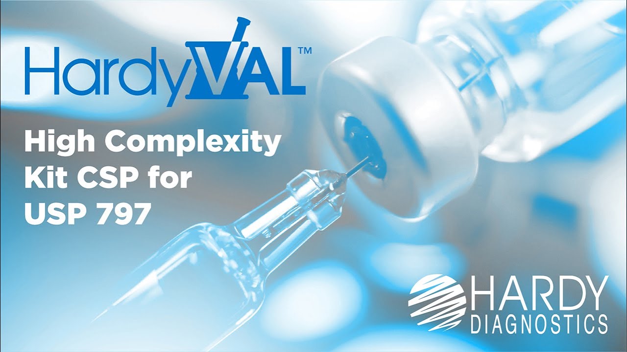 HardyVAL&trade; High Complexity Kit CSP for USP 797
