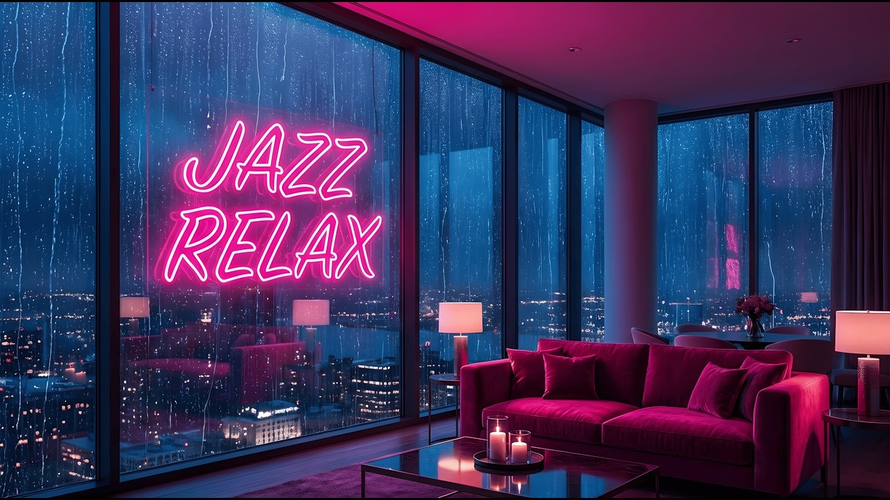 Luxury Penthouse Jazz 🌃 Relaxing Music for a Romantic Night