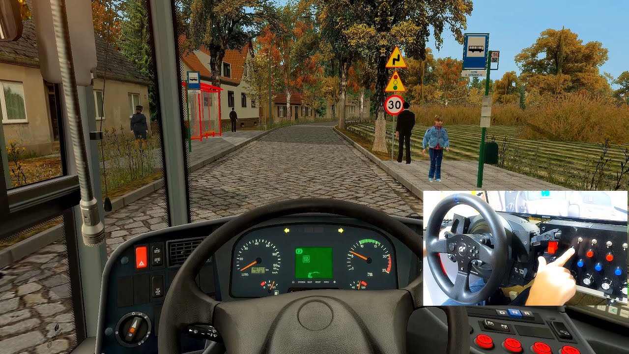DAR VİRAJLI KÖY YOLLARI 156 HATTI - KÖRÜKLÜ CONNECTO - OMSİ 2 FİKTİV SZCZECİN T300RS GT