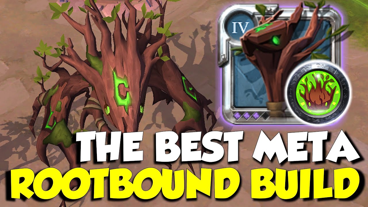 NEW META Rootbound Staff Build | Solo PvP | Albion Online 2023 | Top Builds For Beginners