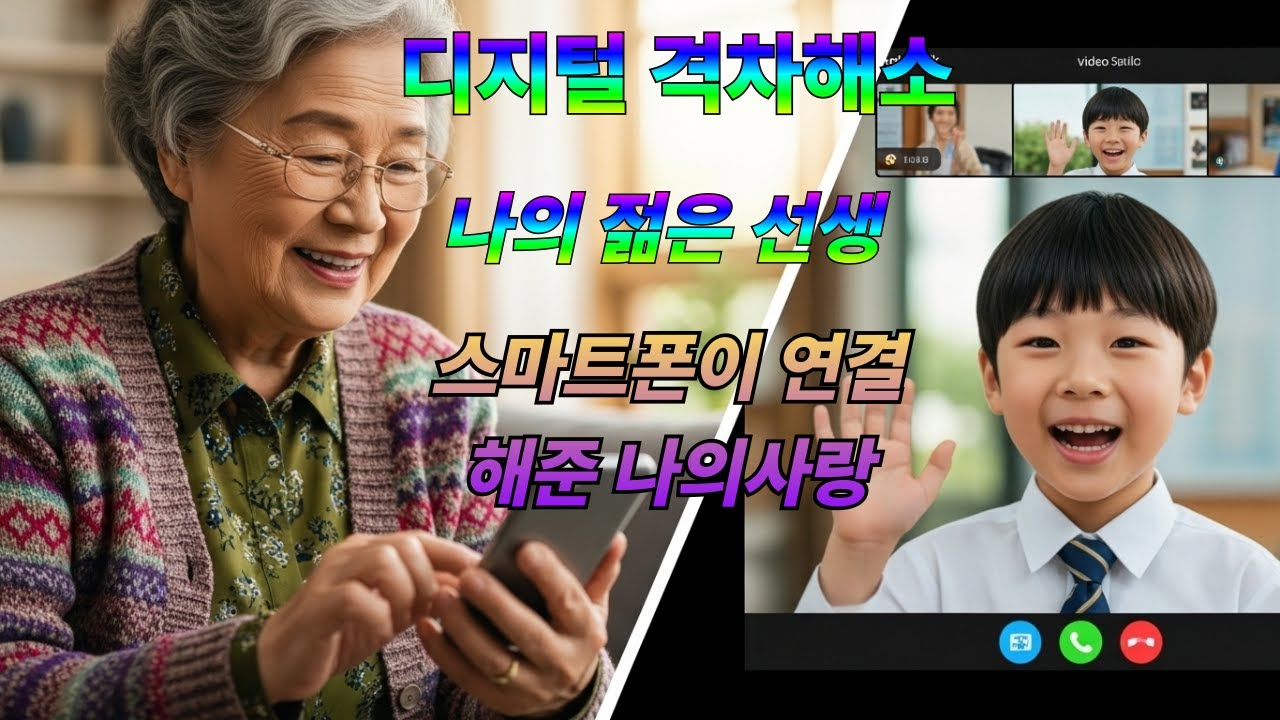 디지털 격차 해소: 어르신들께 온라인 소통법을 가르쳐준 젊은이들