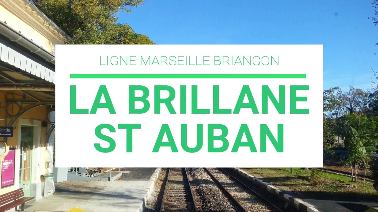 4 La Brillanne à St Auban Ligne Val de Durance en cabine BGC B81500 [cab ride drive view SNCF]
