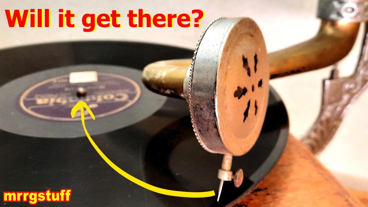Fake gramophone - tonearm fix
