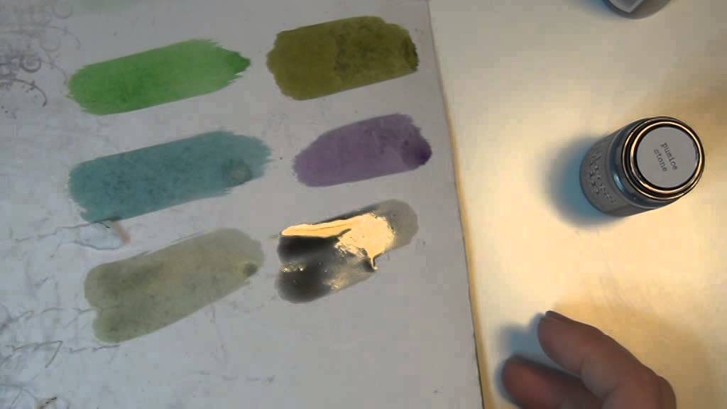 TIM HOLTZ' DISTRESS STAINS FROM RANGER - WHAT TO DO WHEN COLOURS DON'T WORK PROPERLY