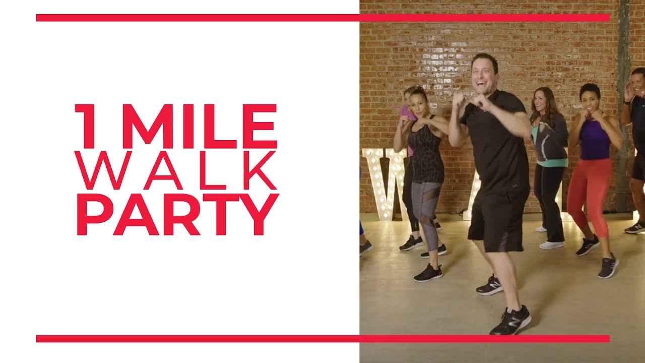 Week 6 Bonus Burn: 1 Mile WALK PARTY | Walk at Home