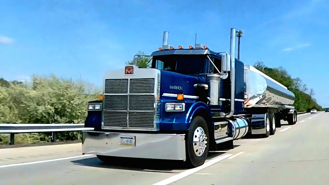 2 Marmon's - 2 Cabover's  - Endless custom long hood's - Truck's spotting Pennsylvania- #Marmon