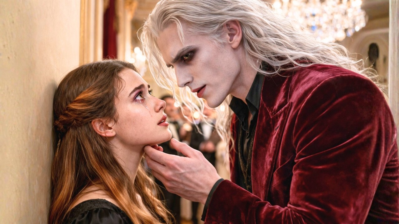 She Trembled Alone At The Gala — Until The Vampire King Said 
