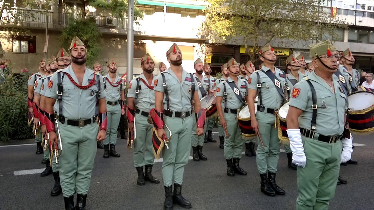 Banda de cornetas y tambores - Legión 12 Oct. 2017