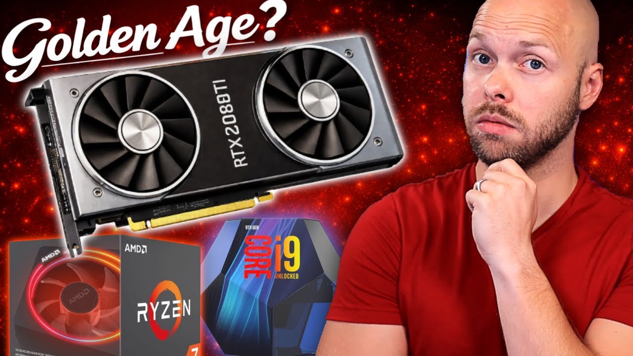 До того, как ИИ испортил компьютерное оборудование: 2080 Ti, 9900K, Ryzen 3000