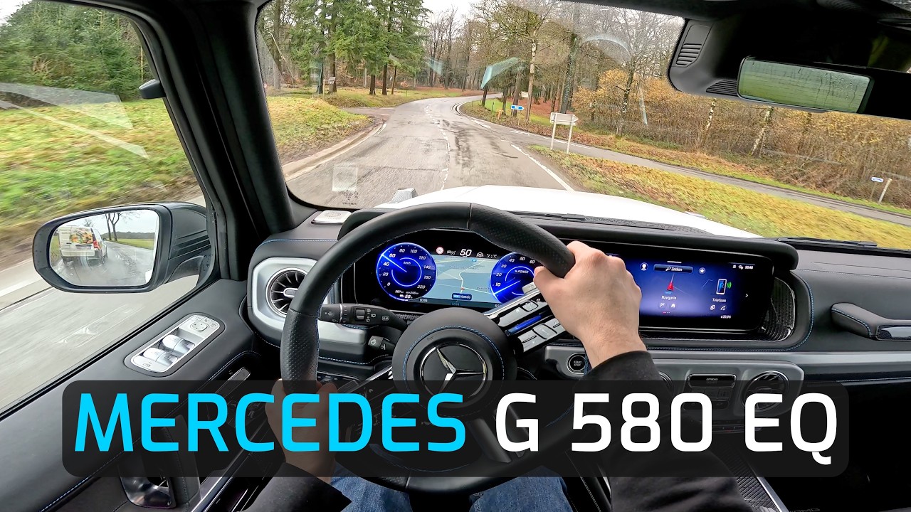 2026 MERCEDES G 580 ELECTRIC EQ 587 HP POV DRIVE