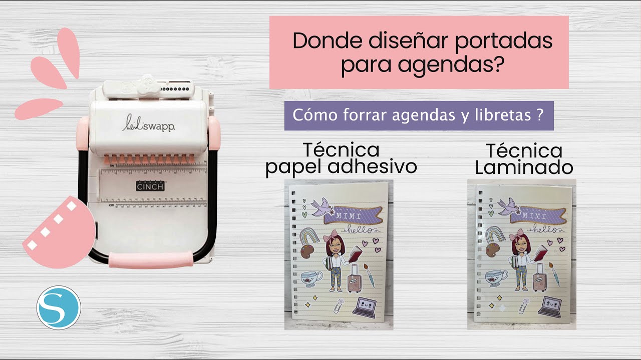 Cómo diseñar y proteger portadas de agendas (curso GRATIS)