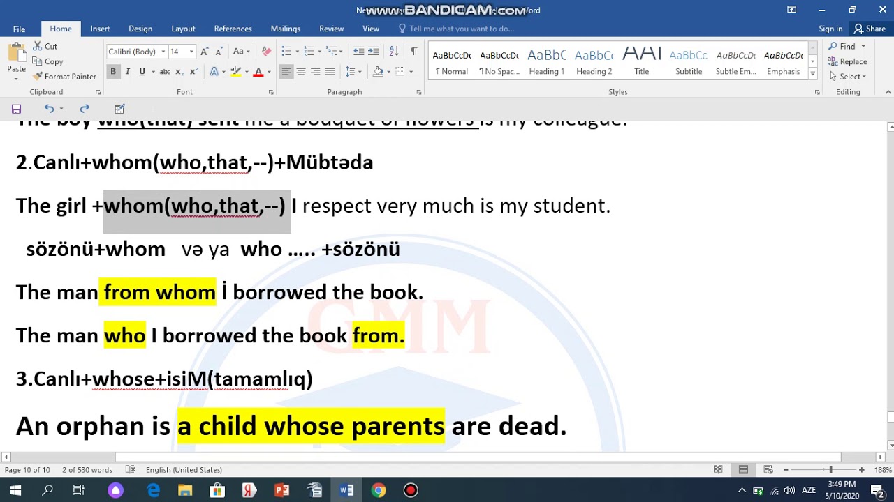 #Ən sadə izahla Nisbi Əvəzliklər. #Relative pronouns. #Magistr   #abituryent #MIQ