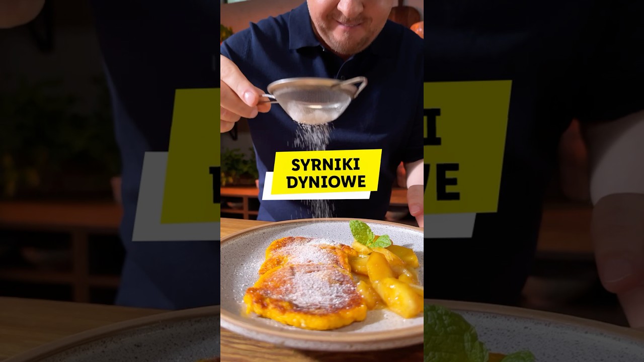 Dyniowe placki 🎃🥧 #kuchnialidla #pawełmałecki #placki #dynia