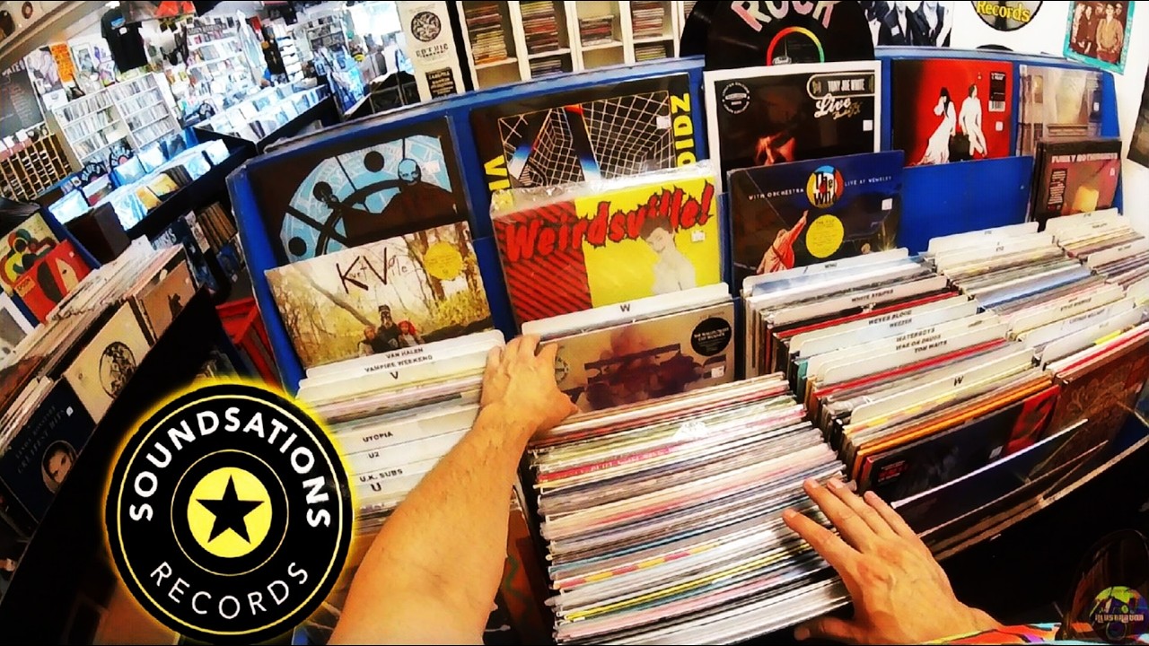 SOUNDSTATIONS, LAX Ca ** Record Store Digging - Southern California