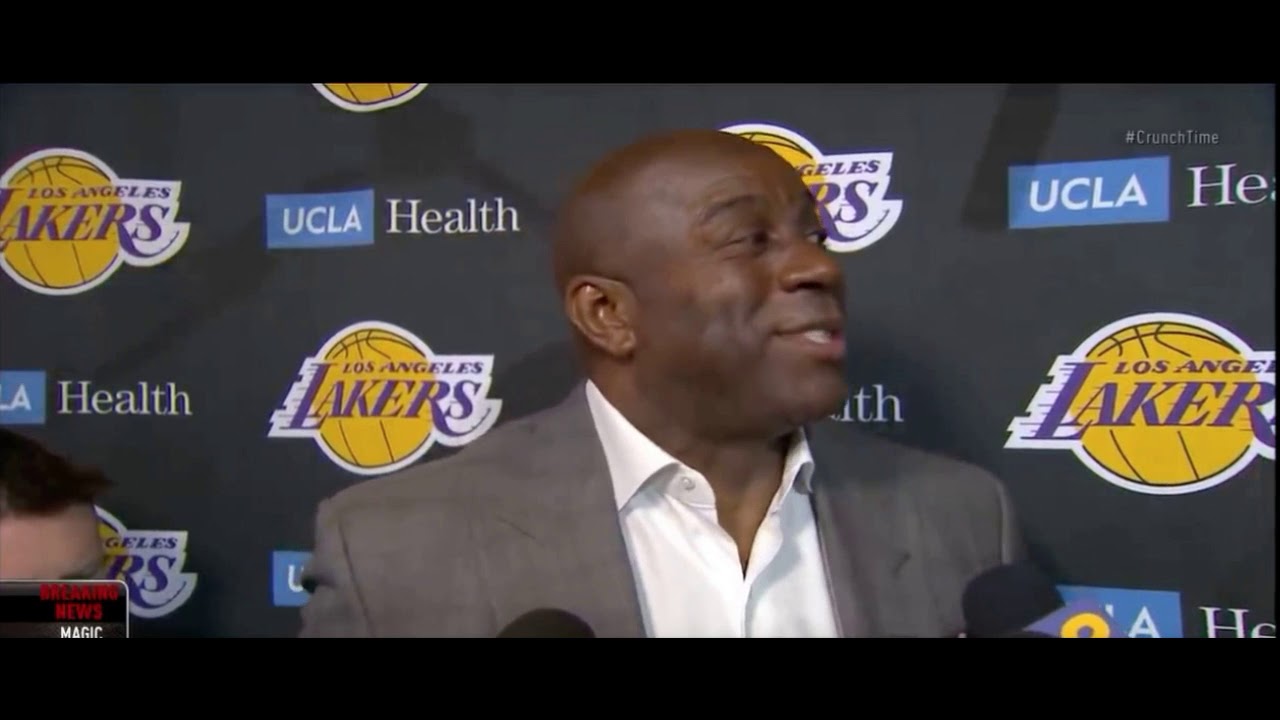 Magic Jonson quitting on the Lakers  I'm not gonna be here