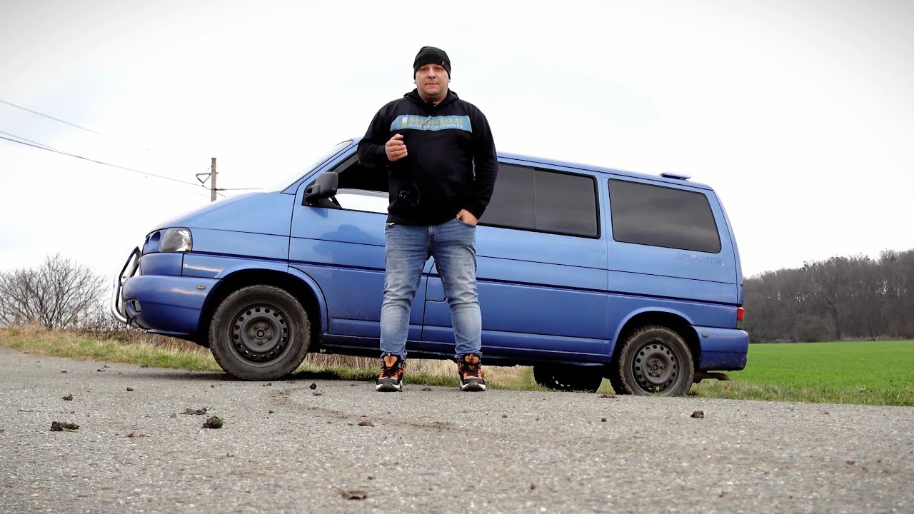 VW Transporter T4 Atlantis 2.5 TDi 111 kW, rok 1998, najeto 444.400 km