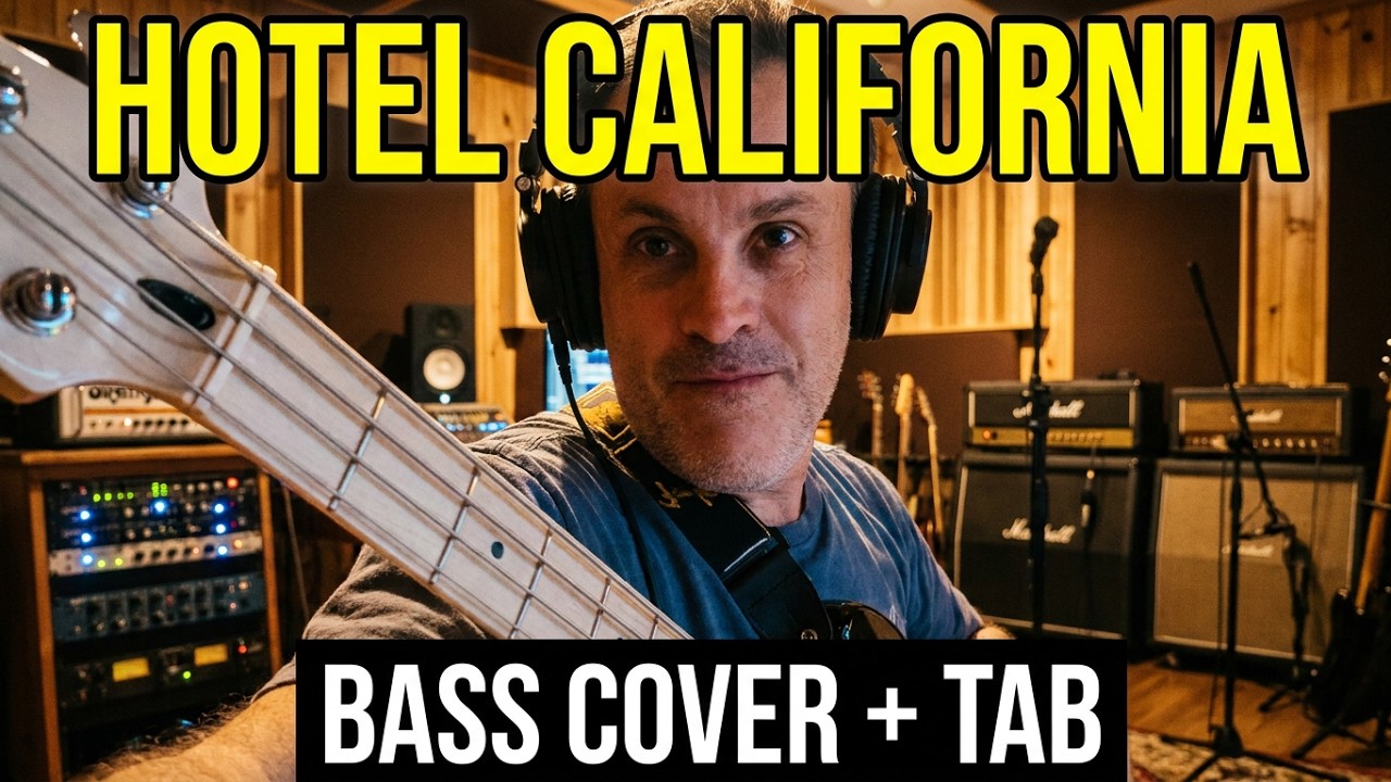 Hotel Califórnia - Eagles - Bass Cover Tab
