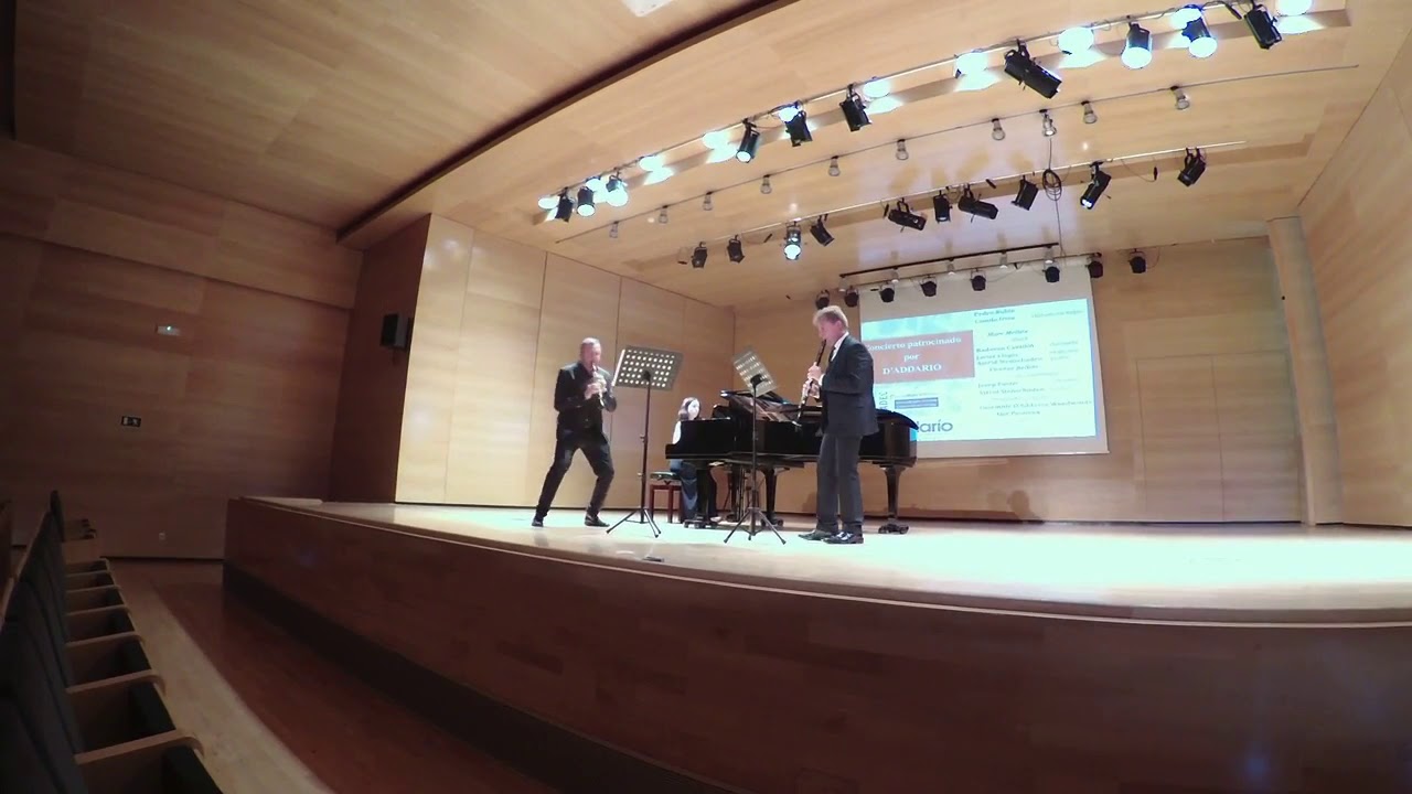 VINCENZO BELLINI-BASSI:La Sonanbula,Duo for Eb&Bb clarinets,RADOVAN CAVALLIN,JAVIER LLOPIS Clarinets