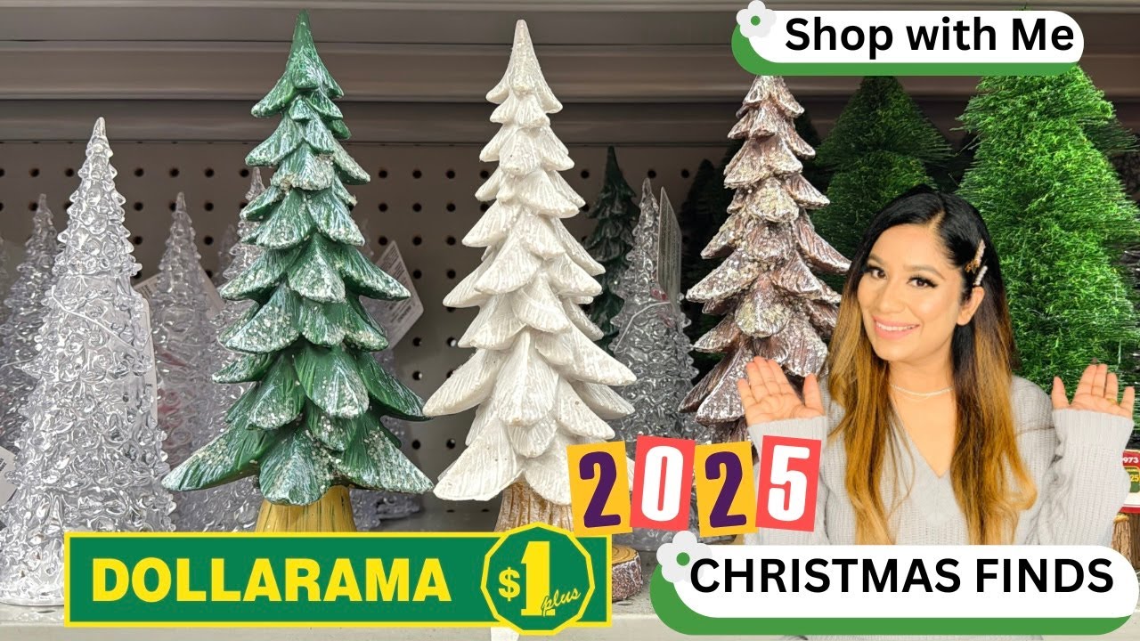Рождественские находки 2025 года в магазине Dollarama Canada Dollar Store