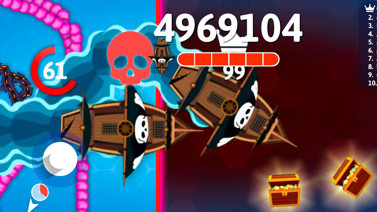 Snake game | New event Snake Pirates Hacked | Snake io event System hacked | GodModMenu #gameplay p2