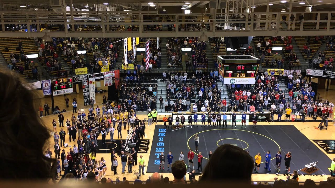 2014 3-2-1A Kansas High School State Wrestling - Parade of Champions