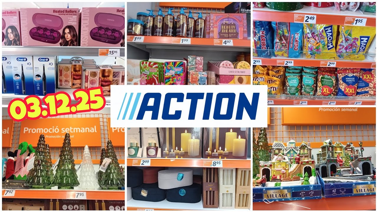 ACTION 🛒 🛍  PROMOCIONES SEMANALES 03.12.25 @Amunaysuscosas 