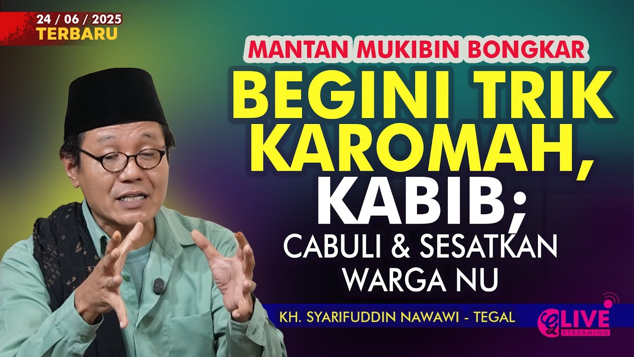 BONGKAR TRIK KAROMAH PALSU KABIB, C4BVLI & S3SATKAN WARGA NU