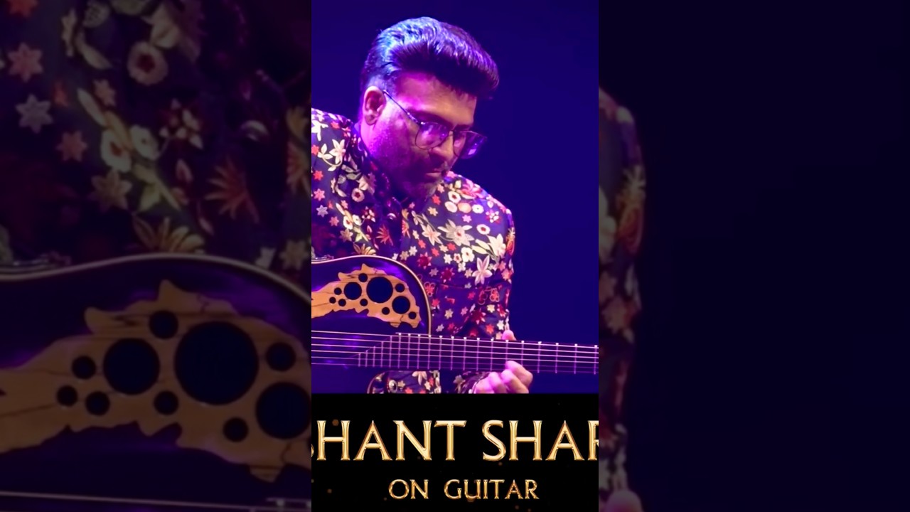 Sushant Sharma on guitar melody || background #guitar #music #shorts || Indian Classical