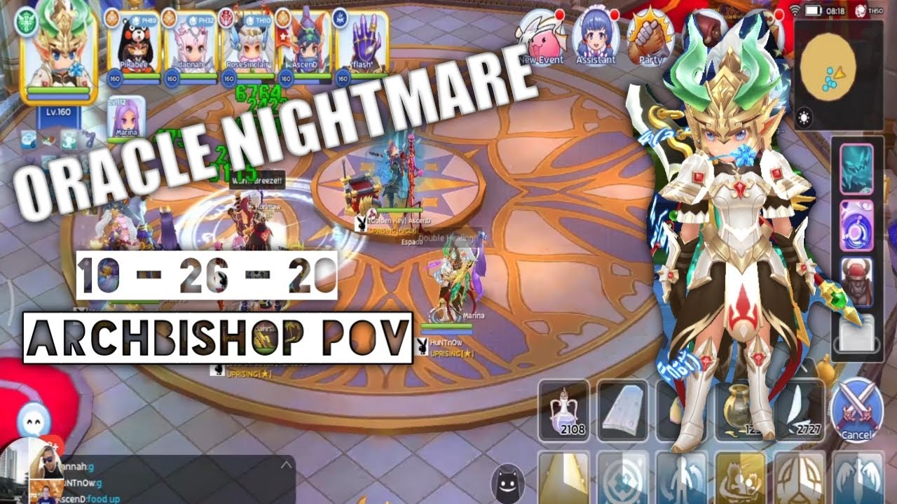 RAGNAROK MOBILE ARCHBISHOP ORACLE NIGHTMARE | HunTv Official