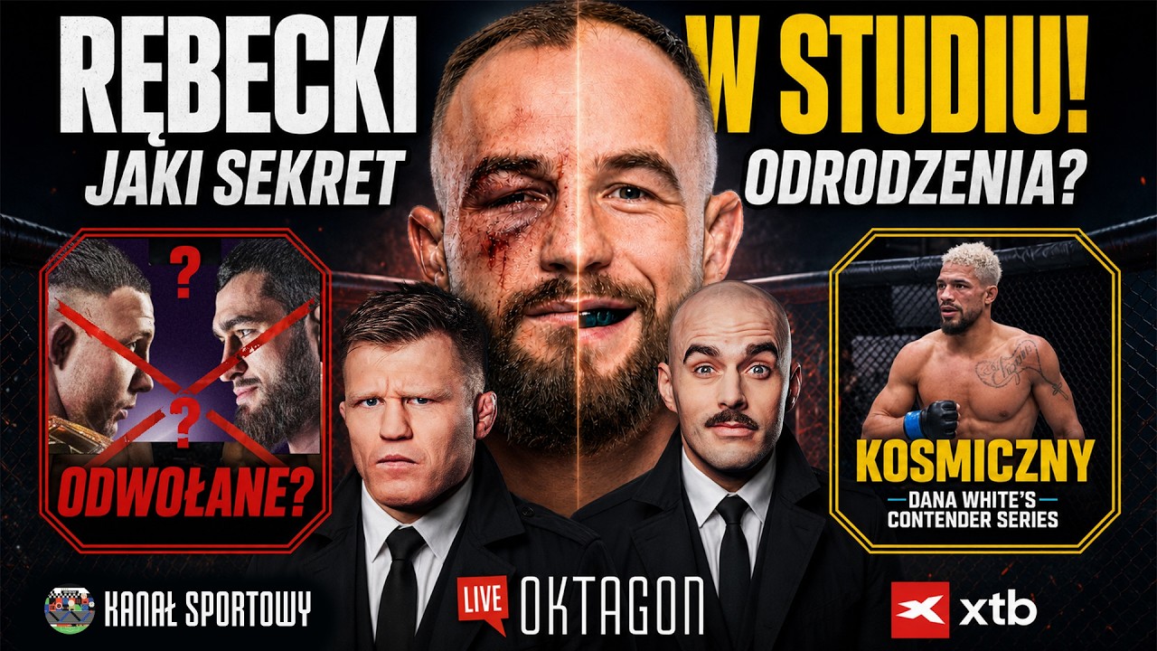 OKTAGON LIVE | RĘBECKI W STUDIU! JAKI SEKRET ODRODZENIA? TURSKI, ODZIMKOWSKI ZAPRASZAJĄ!
