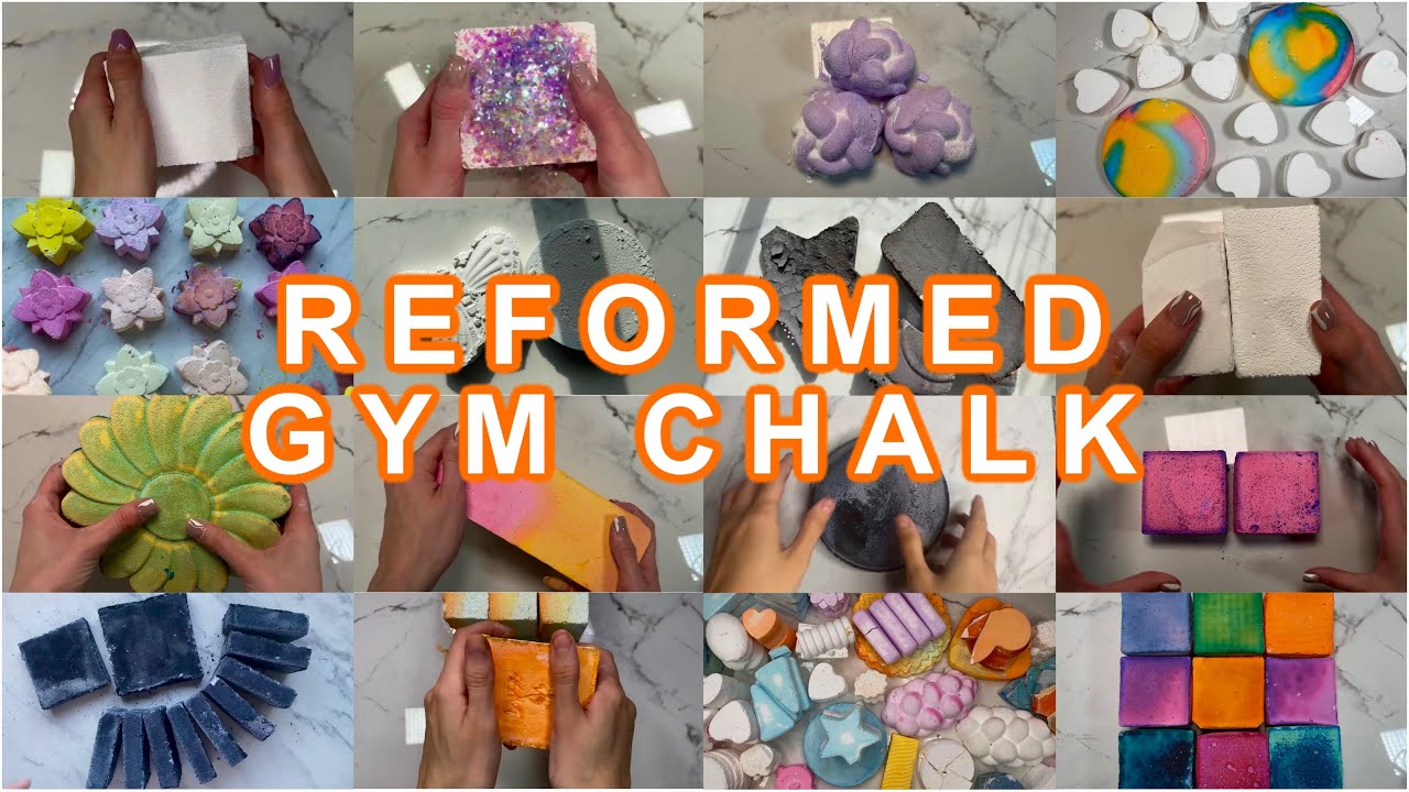 REFORMED GYM CHALK COMPILATION | by asmr.kickks